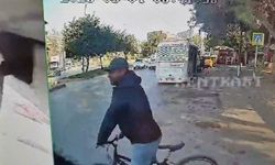 Bisikletle gelip, yolcu minibüsündeki 4 bin TL'yi çaldı