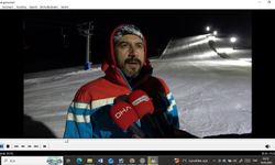 Bitlis'teki Kayak Merkezi'nde ilk kez gece kayağı heyecanı