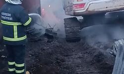 Bolu'daki yangında 4 ev ile 8 samanlık kullanılamaz hale geldi