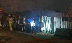 Bursa'da küçükbaş çiftliğinde yangın