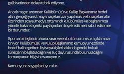 Büyükçekmece'den Fenerbahçe Beko maçındaki olaylarla ilgili açıklama