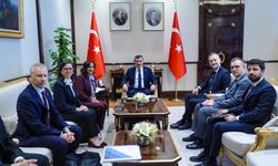 Cevdet Yılmaz, Kanada Dışişleri Bakanı Anand'ı kabul etti