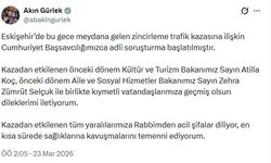 Eskişehir'de meydana gelen zincirleme trafik kazasına ilişkin soruşturma