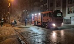 Eskişehir'de park halindeki otomobil yandı