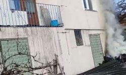 Evde çıkan yangında öldü, eşi yaralandı
