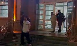 Firari hükümlü baba ile 2 oğlu, yangın merdiveninde yakalandı