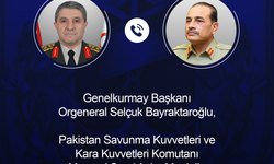 Genelkurmay Başkanı Bayraktaroğlu, Pakistan Savunma Kuvvetleri Komutanı ile görüştü