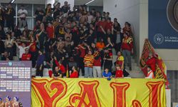 Göztepe'nin sutopunda Avrupa zaferine Başkan Tugay da eşlik etti