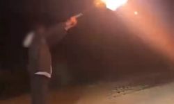 Havaya ateş açtığı görüntüleri sanal medyada paylaşılan şüpheli gözaltında