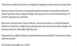 Hisarcıklıoğlu: Türkiye ekonomisinin temelleri güçlüdür