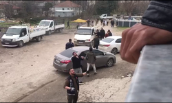 Hükümlüyü yakalamaya giden polise direndiler