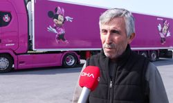 İstanbul- 4 çocuk annesi, pembe renkli TIR'ı ile uluslararası taşımacılık yapıyor