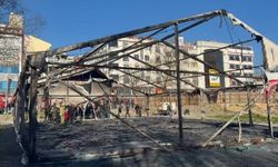 İstanbul- Arnavutköy'de iftar çadırında çıkan yangın söndürüldü / Geniş haber