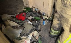 İstanbul- Avcılar'da çöp evde yangın paniği