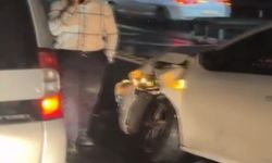 İstanbul - Esenyurt'ta makas atan sürücünün neden olduğu kaza kamerada