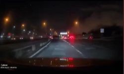 İstanbul - Fatih'te cipin bariyerlere çarptığı anlar kamerada