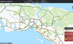 İstanbul - İstanbul'da gece saatlerinde trafik yoğunluğu yüzde 62'ye ulaştı -1