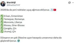 İstanbul- THY'den 6 yeni uçuş noktası