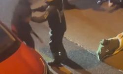 İstanbul - Üsküdar'da sürücülerin ters yön tartışması sopalı kavgaya dönüştü