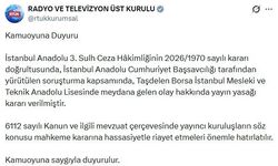 İstanbul'da öğrencinin öğretmeni öldürdüğü olaya ilişkin yayın yasağı