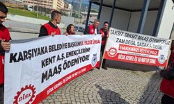 İzmir'de işçilerden 'bayramlaşma' protestosu