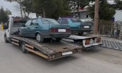 Kara yolunda yarış yapan sürücülere ceza; o anlar kamerada