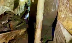 Kars'ta çöken ahırda 2 büyükbaş öldü