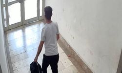 Katları tek tek dolaşıp, daire önlerindeki ayakkabıları çaldılar