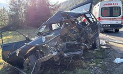 Kazada ölen evli çift toprağa verildi