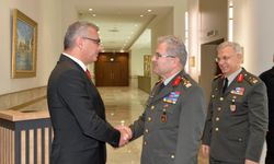 KKTC Cumhurbaşkanı Erhürman, Kara Kuvvetleri Komutanı Orgeneral Tokel'i kabul etti