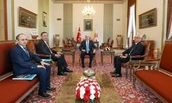 Kurtulmuş, TDT Genel Sekreteri Omuraliev'i kabul etti