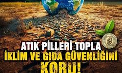 Lise öğrencilerinden çevre bilinci için atık pil toplama hareketi