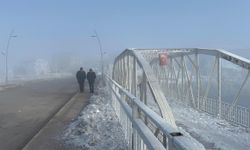 Mart ayında Ardahan buz kesti; Göle eksi 25 derece