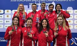 Milli atıcılar Avrupa Şampiyonası'ndan 7 madalya ile döndü