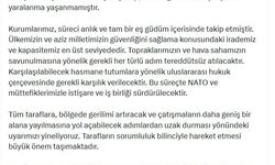 MSB: İran'dan ateşlenen balistik mühimmat, etkisiz hale getirildi (2)