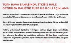 MSB: Türk hava sahasına giren balistik mühimmat imha edildi