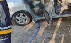 Park halindeki otomobilde ölü bulundu