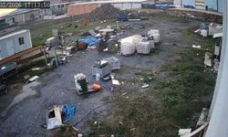 Römork hırsızlığı kamerada