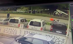 Samsun'da 6 aracın karıştığı kaza sonrası yangın çıktı; 3 yaralı (2)