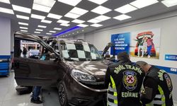 Satış sonrası ekspertize götürülen hafif ticari aracın alt kısmı 'zulaya' dönüştürülmüş