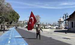 Şehitler için 8 yıldır İstanbul'dan Çanakkale'ye yürüyor