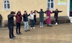 Sivas'ta 'saya' geleneği ile baharın gelişi kutlandı