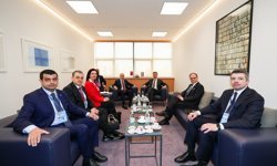 TBMM Başkanı Kurtulmuş, Hırvatistan Başbakanı Plenkovic ile bir araya geldi