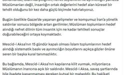 TBMM Başkanı Kurtulmuş: Mescid-i Aksa'nın kapılarına kilit vurmak, açık bir saldırıdır