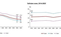 TÜİK: 2025'te işsizlik oranı yüzde 8,3 seviyesinde gerçekleşti