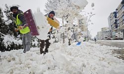 Van'da 143 yerleşim yerinin yolu kardan kapandı