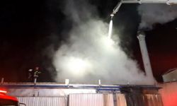 Yağ kazanı patlayan entegre tesisi, yangında kullanılamaz hale geldi