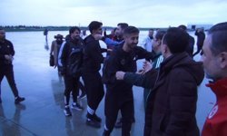 1'inci Lig'e yükselen Batman Petrolspor'a coşkulu karşılama