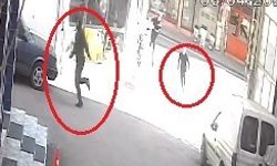 2 kişiye tabancayla ateş edip kaçtı; o anlar kamerada
