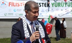 Ağrı'da akademisyen, öğrenci ve STK'lardan İsrail'in idam yasasına tepki